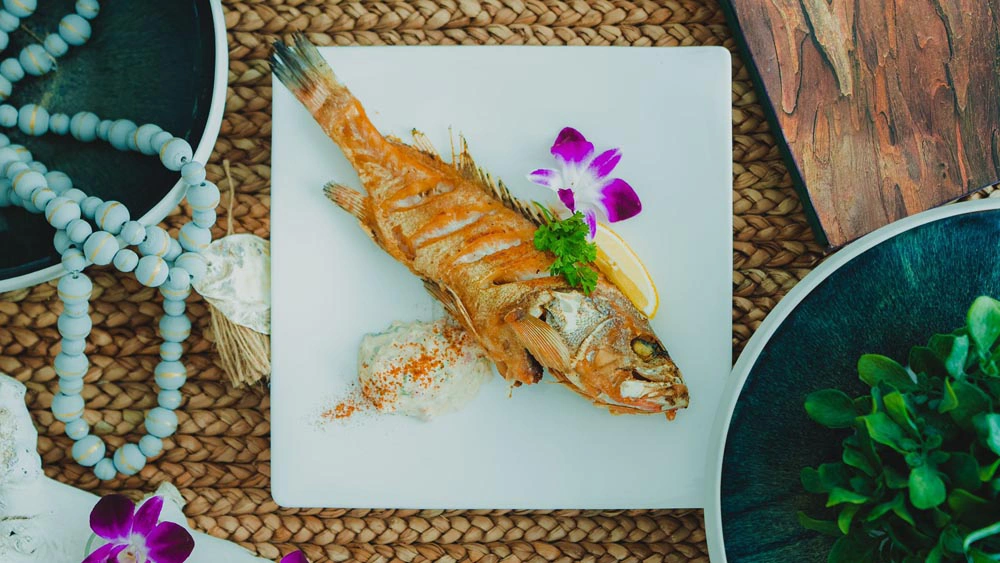 Whole Fried Grouper w/ Tartar sauce