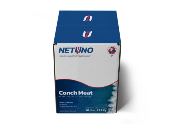 3D CONCH MEAT MASTER CASE 50LBS_front flat 3D CONCH MEAT MASTER CASE 50LBS_front flat