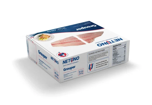 3D GROUPER FILLET ONCE CUT CUT 10Lbs_Rear angle 3D GROUPER FILLET ONCE CUT CUT 10Lbs_Rear angle