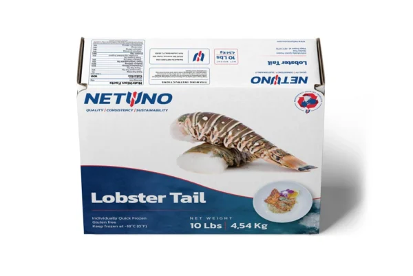 3D LOBSTER TAIL 10lbs CARIBBEAN_front top 3D LOBSTER TAIL 10lbs CARIBBEAN_front top