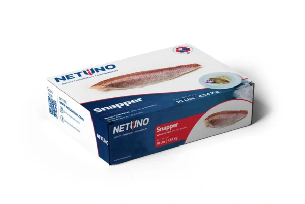 3D SNAPPER FILLET NATURAL CUT SKIN ON 10Lbs_Side A 3D SNAPPER FILLET NATURAL CUT SKIN ON 10Lbs_Side A