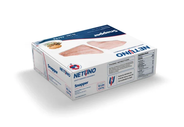 3D SNAPPER FILLET ONCE CUT SKINLESS 10Lbs_Rear angle 3D SNAPPER FILLET ONCE CUT SKINLESS 10Lbs_Rear angle