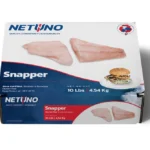 3D SNAPPER FILLET ONCE CUT SKINLESS 10lbs_front flat