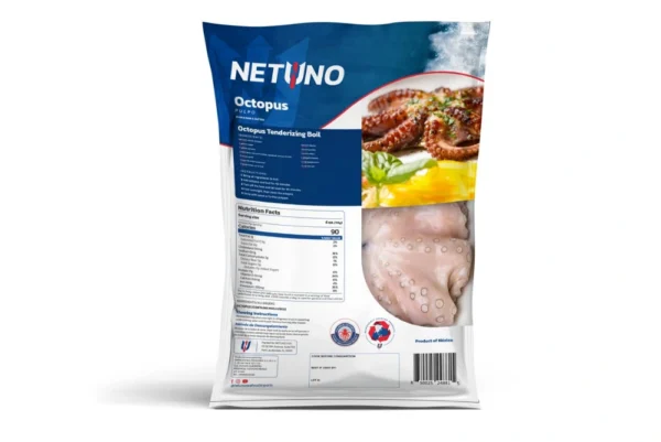 3d Whole Octopus 2lb Bag Back 3d Whole Octopus 2lb Bag Back