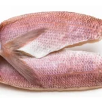 King Snapper fillet butterflied in its raw form