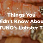 Poached lobster tails on a cutting board with the text "Things You Didn't Know About NETUNO's Lobster Tails"