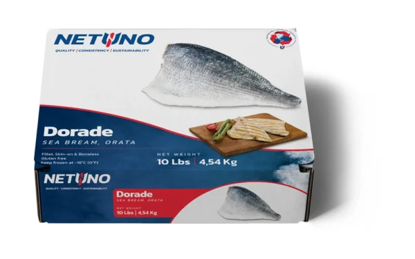3D DORADE FILLET 10lbs_front flat 3D DORADE FILLET 10lbs_front flat
